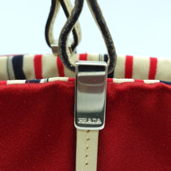 Prada Satin Tote Red - Picture 15 of 15